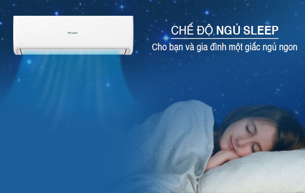 Máy lạnh Casper 2 HP SC-18FS32 - Chế độ ngủ Sleep tiết kiệm điện